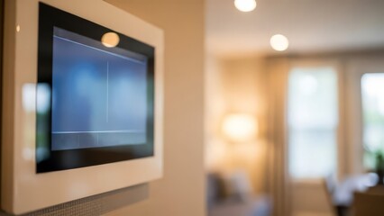 Smart Home Control Panel Security System Modern Interior