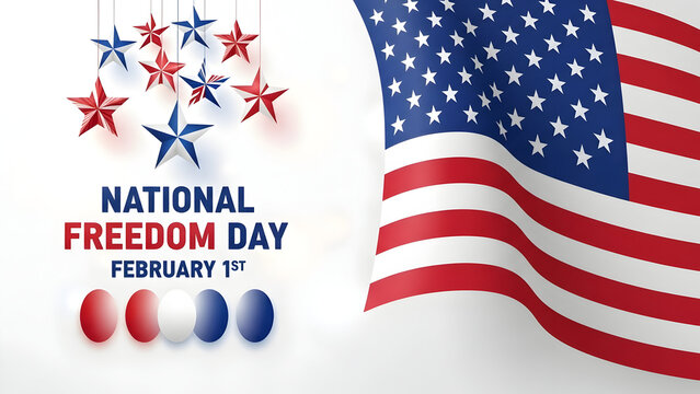 National freedom day celebrations commemorating american heritage and freedom on february 1st