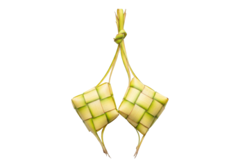 ketupat palm leaf rice dumplings for ramadan eid mubarak celebration