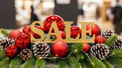 Holiday sale decoration