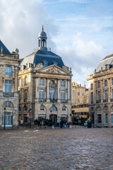 Obraz premium Beautiful downtown Bordeaux in France
