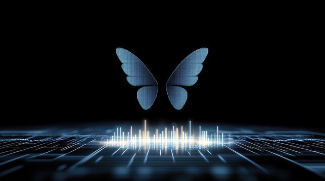 A vibrant green stock market chart features candlestick and bar graphs on a dark background, ideal for woven tapestry design - Powered by Adobe