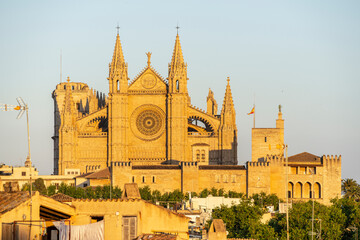 Palma Cathedral , Palma, Mallorca, Balearic Islands, Spain