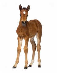 Obraz premium Ein junges Fohlen