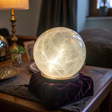 Sacred orb of eternal light, glowing with divine energy, symbolizing purity, power, wisdom, magic, hope, enlightenment, and timeless mystical energy.