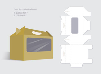 Paper Bag Packaging Mockup Design