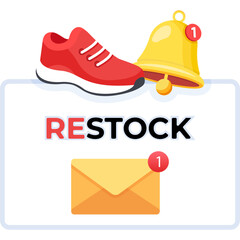 Product Restock Alert Illustration