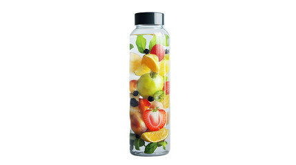 Fruit Infused Water Bottle with Citrus Berries Detox Drink
