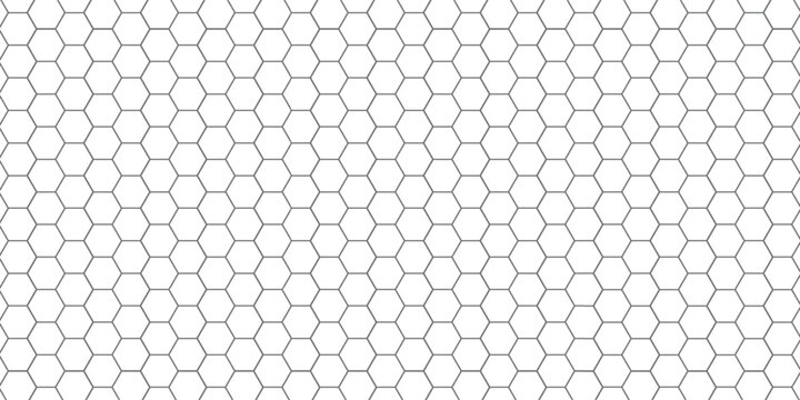 Honeycomb pattern with hexagon mesh. Texture bee comb grid. Flat vector illustration isolated on white background. vector ilustration