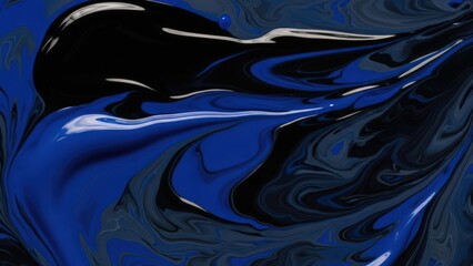 Abstract Blue Swirls Background Design Element Artwork