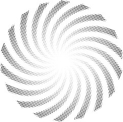 Halftone Spirals
