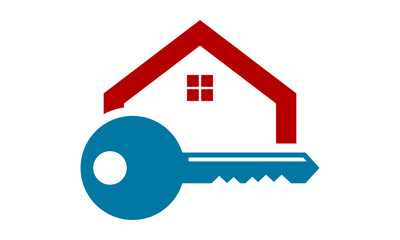 home key protection vector logo