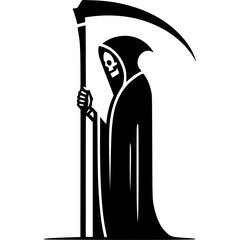 Grim Reaper Vector Icon