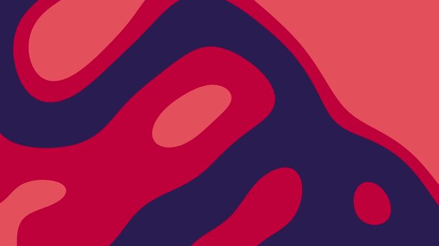 Abstract pattern with dark blue red and coral shapes. Ideal for backgrounds, textiles, packaging, and web design projects.