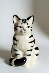 Ceramic Cat Figurine