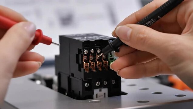 Electrical Testing and Troubleshooting - Hands-On Relay Inspection.