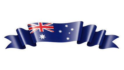 Australian flag ribbon symbol  national pride and identity
