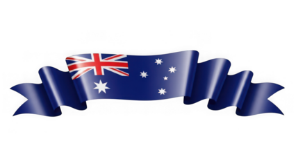 Australian flag ribbon symbol  national pride and identity