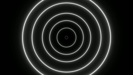 Fototapeta premium Concentric glowing Generate title without using the word 