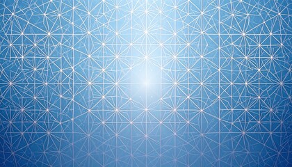 Abstract industrial technology network background in blue