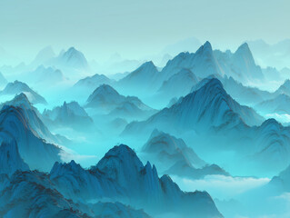 Fototapeta premium mountains in the mountains