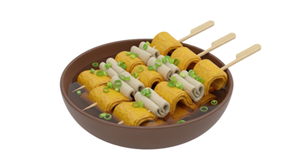 Korean Fish Cakes in Broth