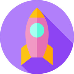 Space rocket launch spacecraft