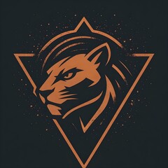 Cougar Silent Pounce Esports Mascot Logo Vector