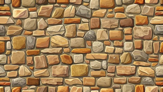 Stone Wall Texture Background Pattern
