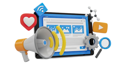 Digital Marketing and Social Media Icons