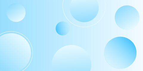 Abstract geometric background gradient soft light blue bokeh for Graphic Business background hitech technology digital design illustration web template background backdrop desktop wallpaper bubbles