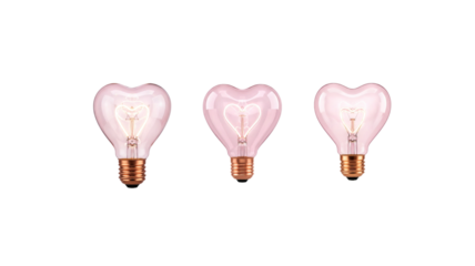 Heart Light Bulb