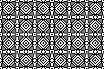 Minimalist Abstract Batik Pattern