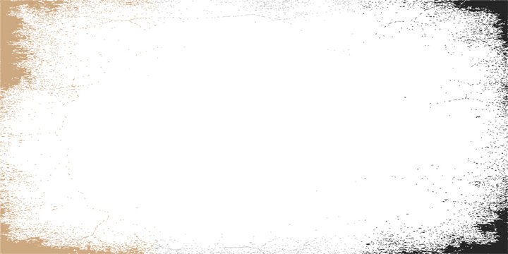 Abstract grunge winter frame with snowflake and space for text