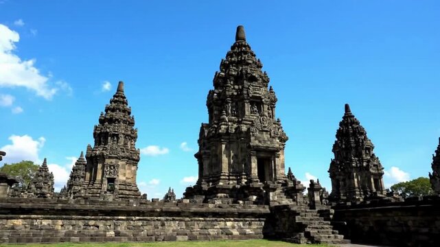 Prambanan Temple Complex in Indonesia Heritage Site.