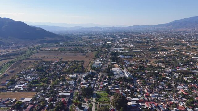 Countryside life in Oaxaca&rsquo;s Central Valleys captured by drone