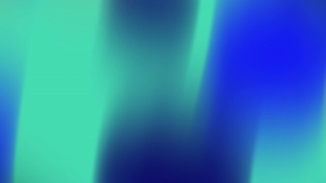 Abstract flowing vertical lines of blue and green colors.