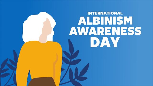 Happy albinism awareness day for all albino people