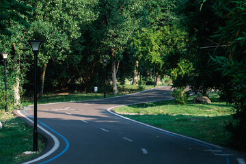 Sunset sky over ocean with dramatic clouds