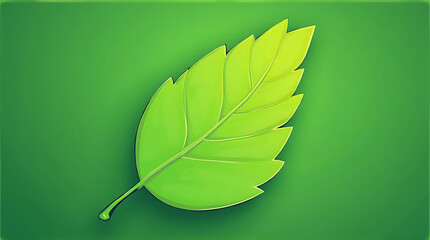 green leaf vector