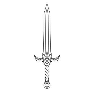 Sword Lineart