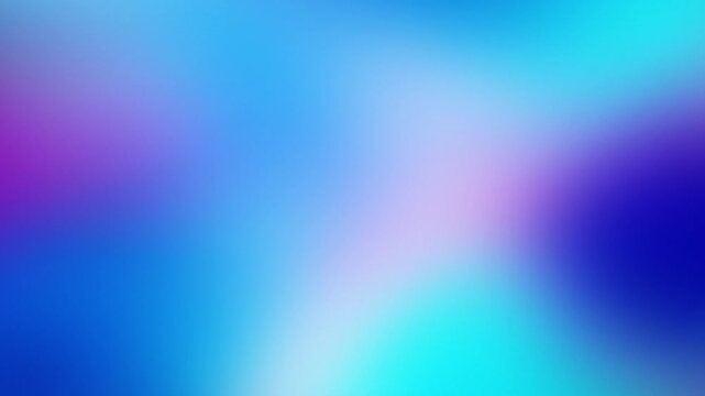 Vibrant cyan and magenta iridescent gradient loop with smooth fluid light transitions. Perfect for video projects, graphic design or wallpaper.
