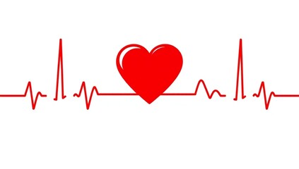 Heartbeat pulse illustration
