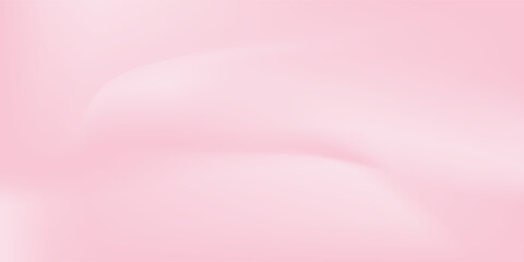 Abstract light pink sakura blossom color background. Vector simple and soft light horizontal backdrop. Blurred gentle gradient. Pastel pink smooth mesh y2k aesthetic. Minimal style. vector eps10 © Ismatil