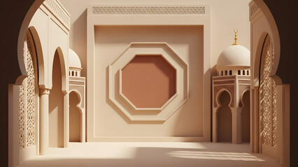 entrance to the mosque