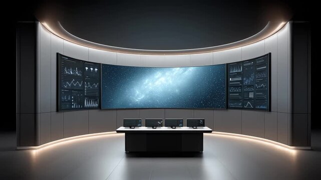 Future City Data Center Visual Control Room