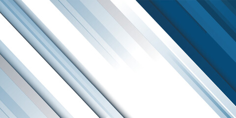 Obraz premium Blue abstract background with white color. Abstract blue background with square shapes.