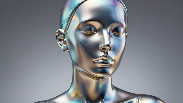 3d render of a man in a mask