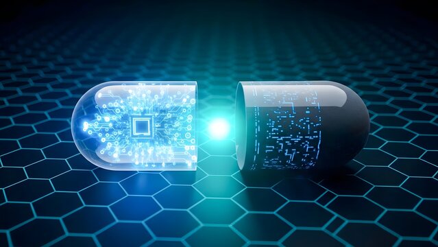 Digital Data Transfer and Cloud Technology Concept - Powered by Adobe