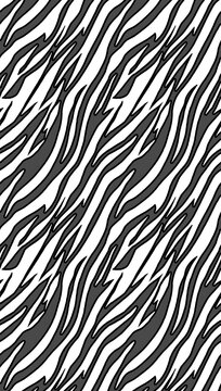 seamless pattern with waves pattern with tiger and zebra skin texture